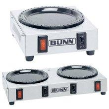 Bunn 11402.0001 WL2 Stainless Steel Low Profile Step Up Decanter Warmer -  Dual Burner