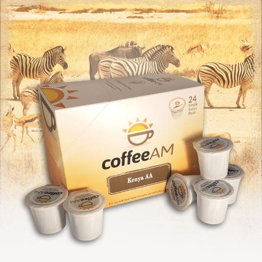 Kenya AA Coffee, Single Serve 12pk Promo