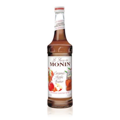 white background with a bottle, brown, and white label