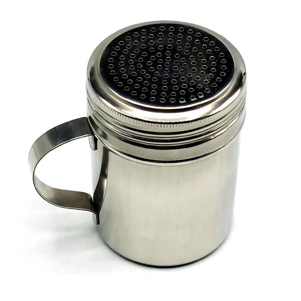 Choice 10 oz. Stainless Steel Shaker / Dredge with Mesh Top